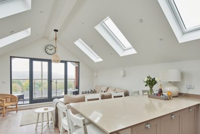 The kitchen at Ty Florence, Gower