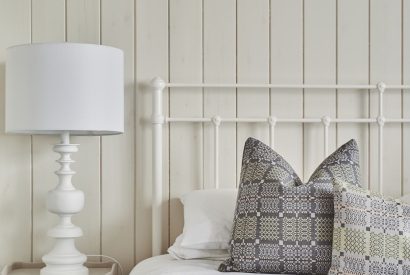 A bedroom at Ty Florence, Gower