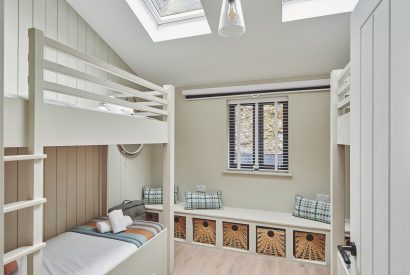A bedroom at Ty Florence, Gower