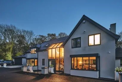 The exterior of Woodland House, Worcestershire