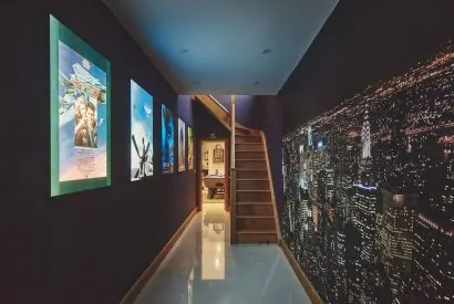 A hallway at Woodland House, Worcestershire