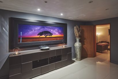The entrance hall at Woodland House, Worcestershire