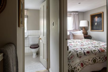 A king size bedroom at Little House, Cotswolds