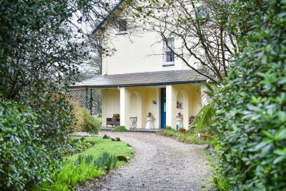 The exterior of Plas Efailnewydd, Llyn Peninsula