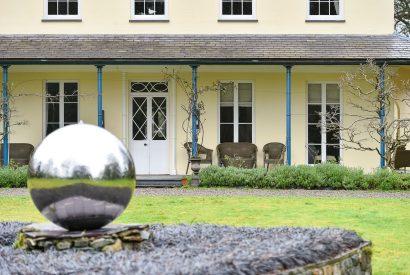 The exterior of Plas Efailnewydd, Llyn Peninsula