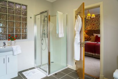 A bathroom at Macduff House, St Andrews