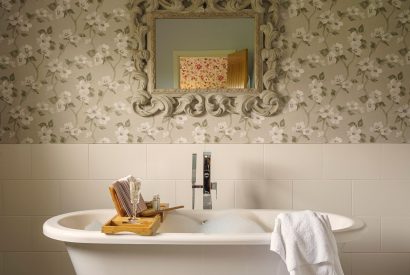 A roll top bath at Macduff House, St Andrews