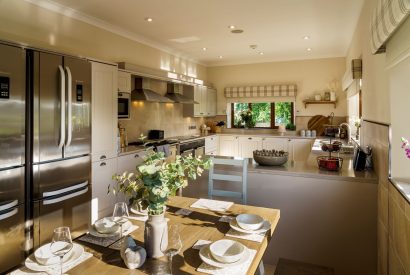 The dining kitchen at Macduff House, St Andrews