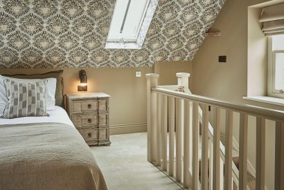 A super king size bedroom at Copeland House, Lake District