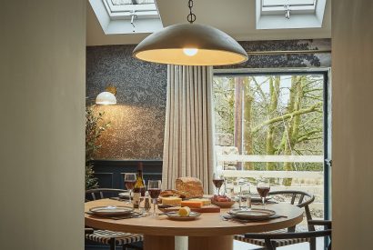 A dining area at Copeland House, Lake District