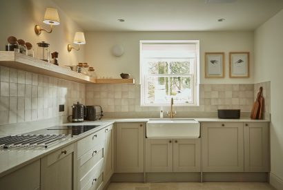 The kitchen at Copeland House, Lake District