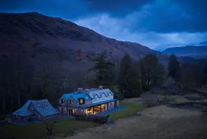 Countryside views at Copeland House, Lake District