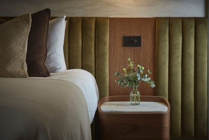A super king size bedroom at Copeland House, Lake District