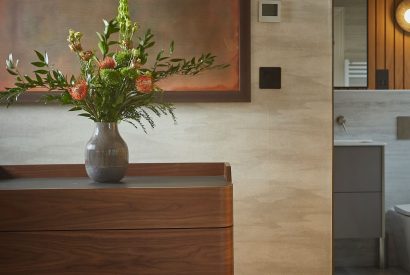 A super king size bedroom at Copeland House, Lake District