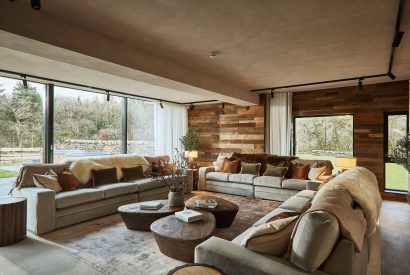 The lounge area at Copeland House, Lake District