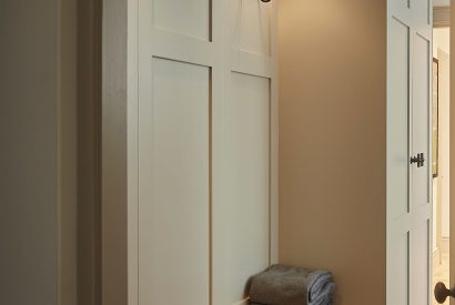 The boot room at Copeland House, Lake District