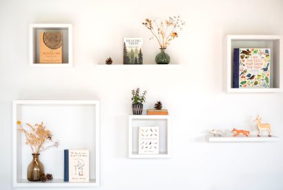 The living space at Amberwood Lodge, Hereforshire