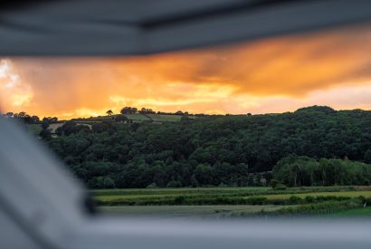 Sunset at Brackenfell Lodge, Herefordshire