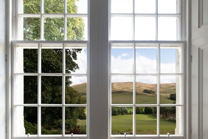 Countryside views at Quarter House, Scottish Borders