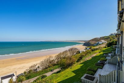 Coastal views at Tranquil Shores, Cornwall