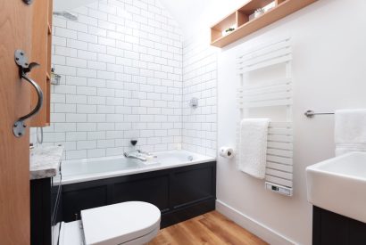 A bathroom at Wavecrest, Cornwall