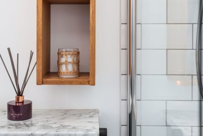 A bathroom at Wavecrest, Cornwall