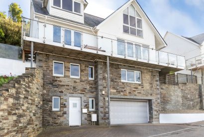 The exterior of Tides Edge, Cornwall