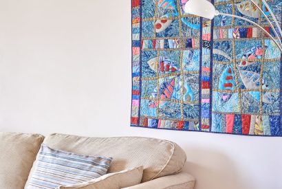 The lounge at Seaview, Anglesey