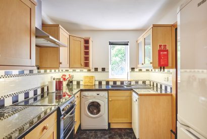 The kitchen at Seaview, Anglesey