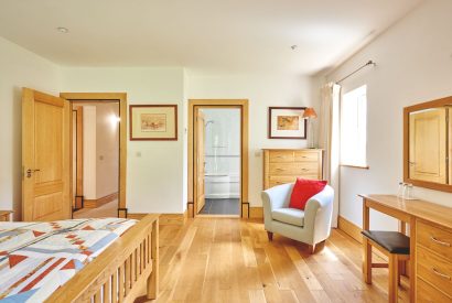 A bedroom at Seaview, Anglesey