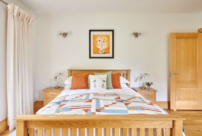 A bedroom at Seaview, Anglesey