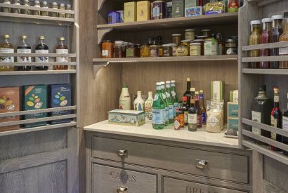 The food larder at The Beach House, Devon