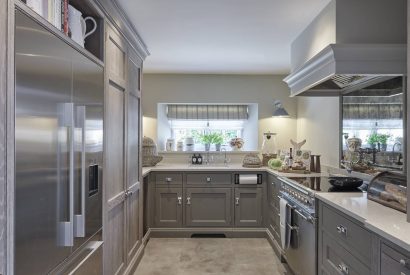 The kitchen at The Beach House, Devon