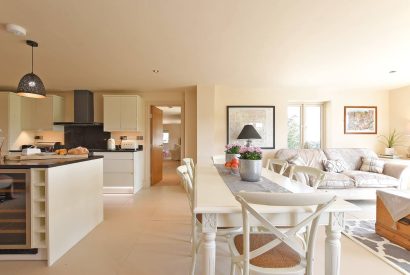 The dining area at Horseshoe House, Peak District