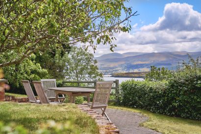 The view from Orchard Cottage, Anglesey