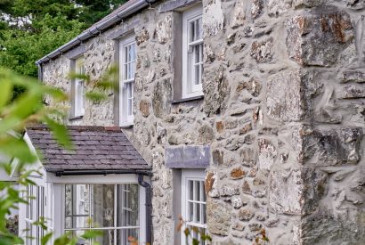 The exterior of Orchard Cottage, Anglesey