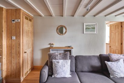 The lounge at Orchard Cottage, Anglesey