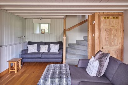 The lounge at Orchard Cottage, Anglesey