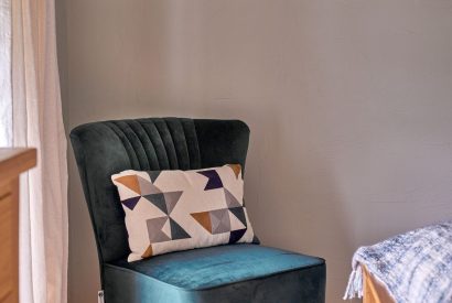 The living room at Orchard Cottage, Anglesey