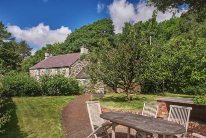 The exterior of Orchard Cottage, Anglesey