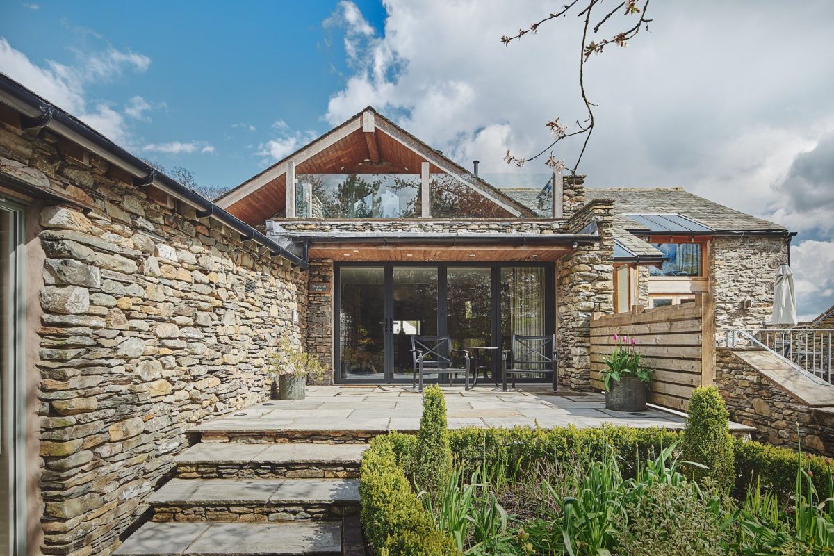 The exterior of Shepherd's View, Lake District