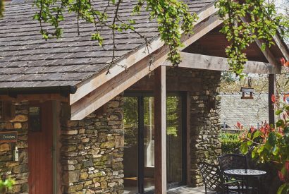 the exterior of Twitchers Cottage, Lake District