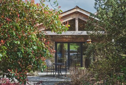 The exterior of Twitchers Cottage, Lake District