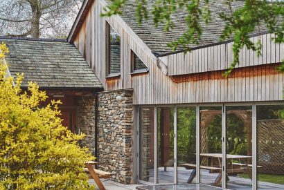 The exterior of the spa facilities at Kirkstone, Lake District