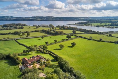 The lake and gardens by Shepherd's Estate, Somerset