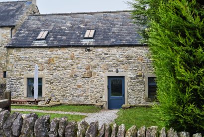 The exterior of Green Pastures Cottage, Peak District