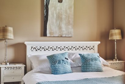 A bedroom at Buttermilk Barn, Peak District