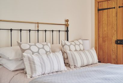A bedroom at Woodpecker Loft, Peak District