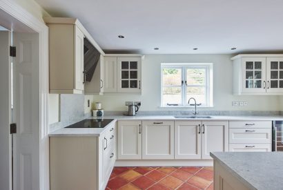 The kitchen at Heron House, Peak District