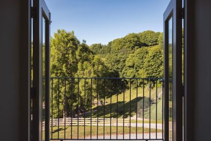 The view from Dart Cottage, Devon